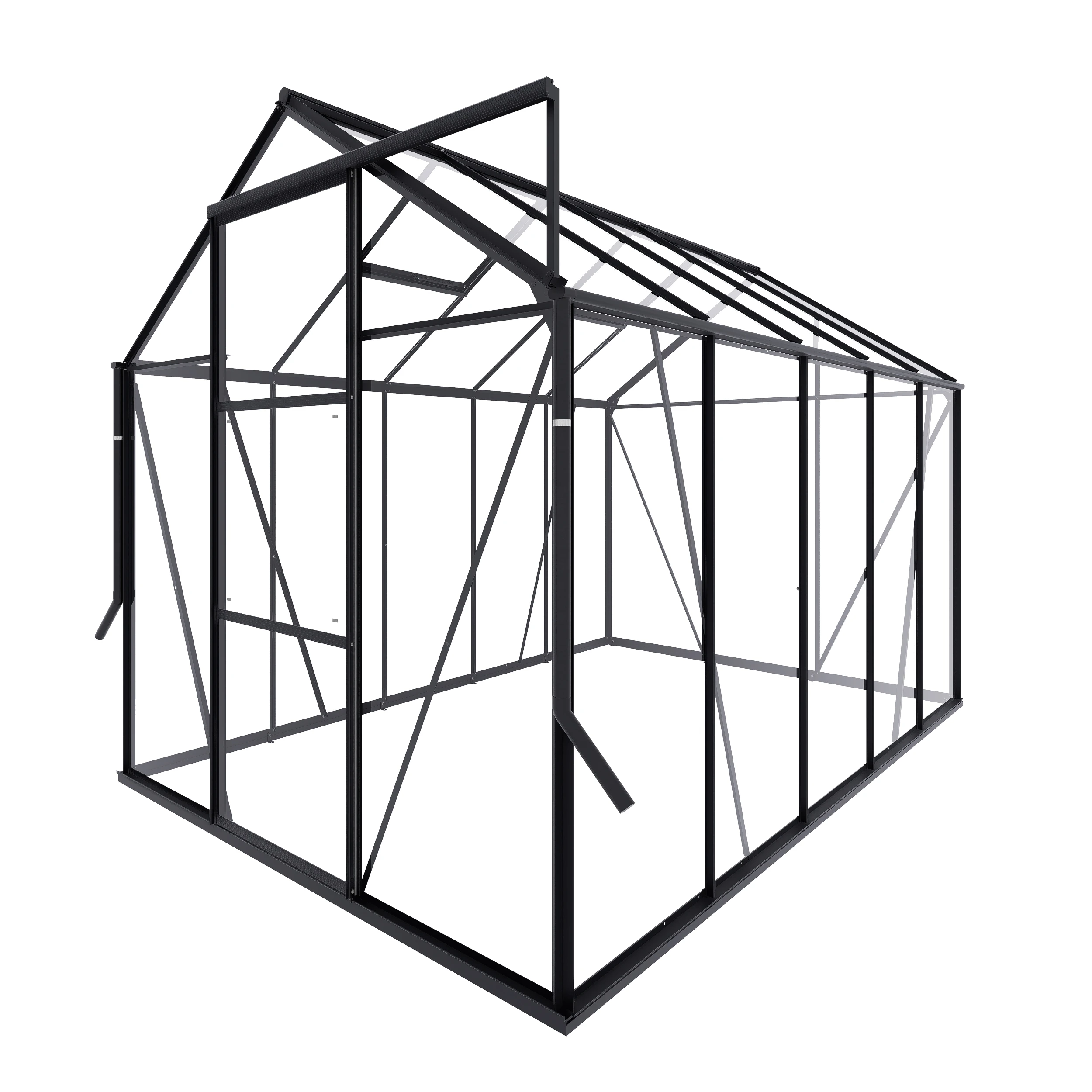 Royal Well Tuinkas Kate III 192 x 314 cm Zwart - Afbeelding 5